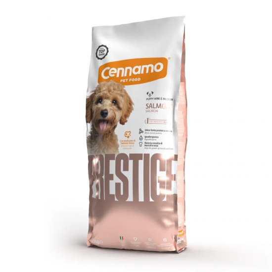 PRESTIGE PUPPY MINI&MEDIUM SALMON-Лосос (12 kg)