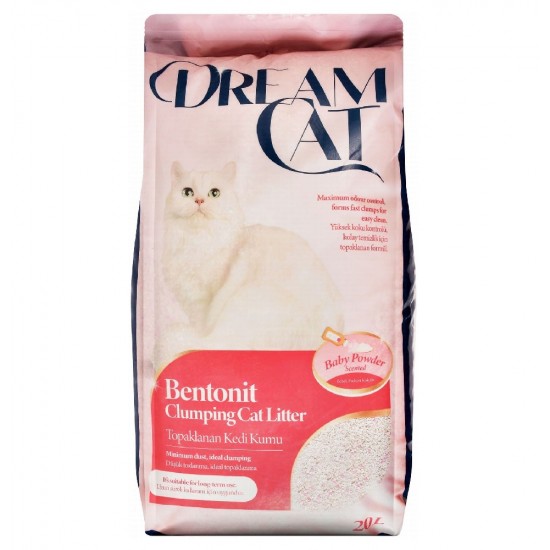 DREAMCAT LITTER BABY POWDER (5 Litri)